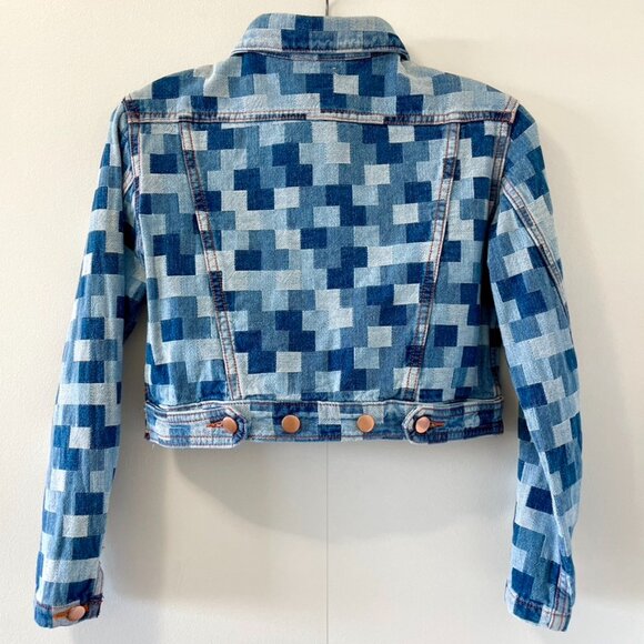 Judi Rosen - Joan Denim Jacket - Patchwork Bleach - XS - Picture 9 of 9